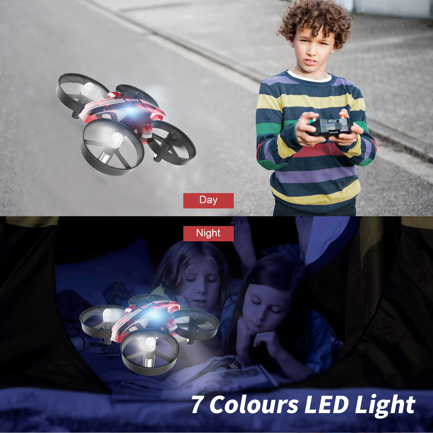 Мини Дрон Радиоуправляемый квадрокоптер вертолет с дистанционным управлением 4CH