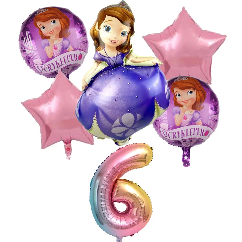 6 шт. гелиевые воздушные шары из алюминиевой фольги | Дом и сад