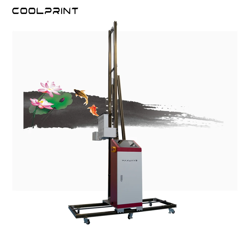 3D Vertical Direct To Wall Inkjet Printer From Large Supplier |