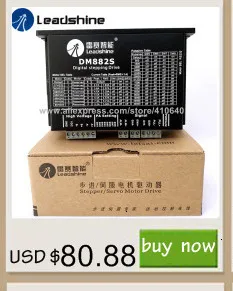 Новое поступление Leadshine DM542S Обновлено от DM542 с более сильной функцией защиты от помех более устойчивый шаговый привод 48VDC 4.2A