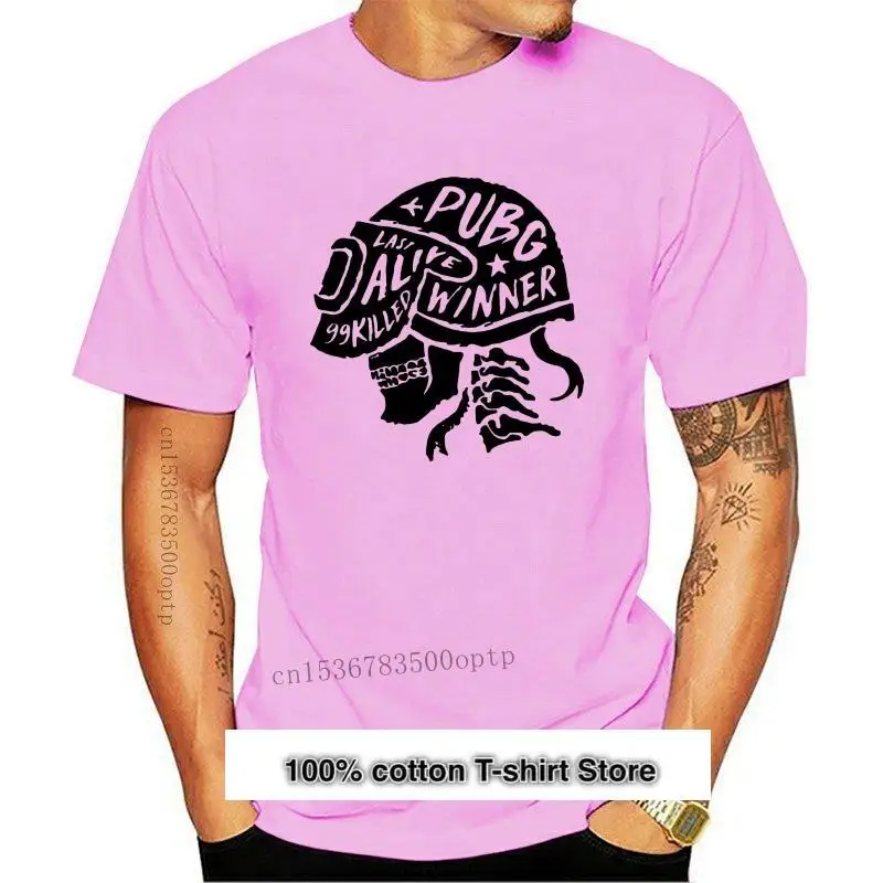 

PUBG - Playerunknown's Battlegrounds-Camiseta de calavera 99 mata/Last Alive, camisetas de alta calidad para hombres