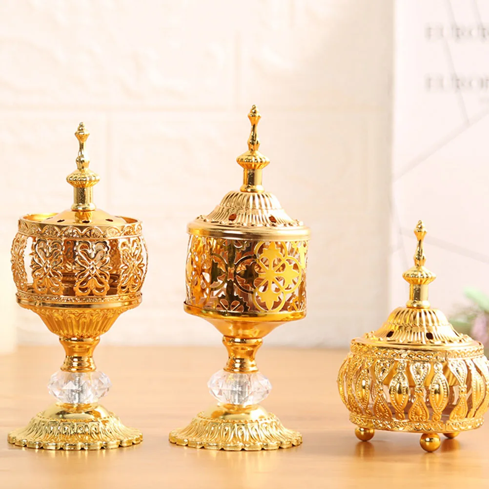 

1pc Delicate Middle East European Lace Incense Burner For Home Decoration Eastern European Lace Incense Burner For Decoration