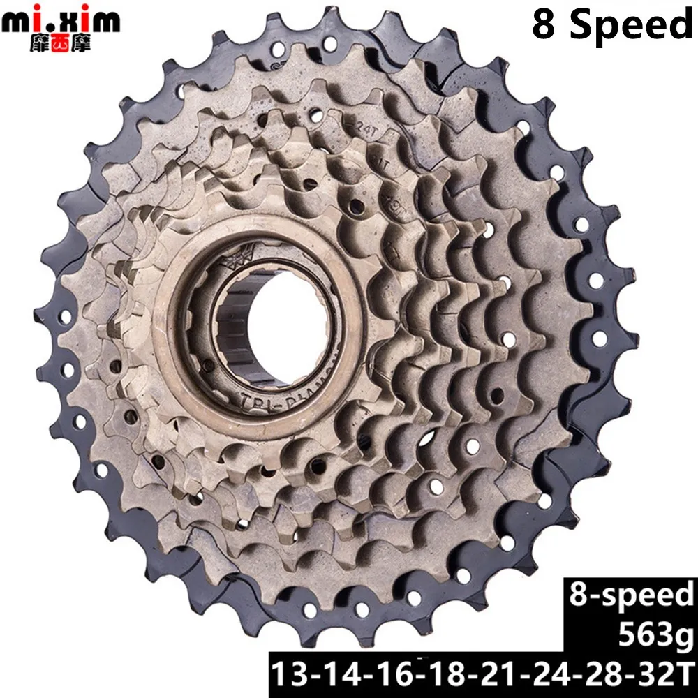 

28/32T Freewheel 7/8/9 Speed Rotating Freewheel High Tensile Steel Screw Thread