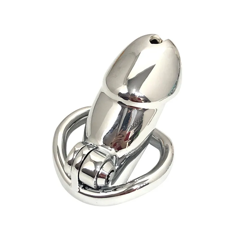 Мужская металлическая Тяжелая клетка для пениса 3 кольца на пенис диаметр 45/50/55 мм