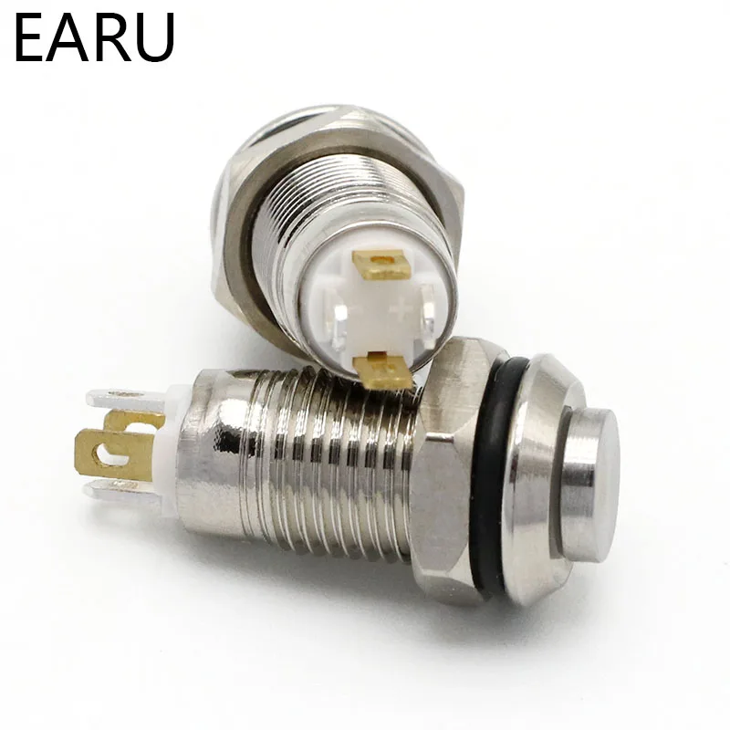 Водонепроницаемая фиксация 8 мм высококруглая металлическая кнопочная кнопка из