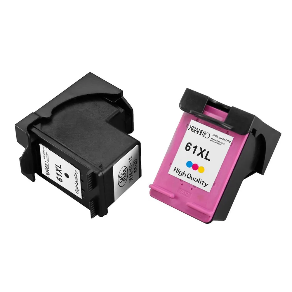 Совместимые чернильные картриджи для hp 61XL зависть 4500 4504 5530 Officejet 2620 4630 с чернилами