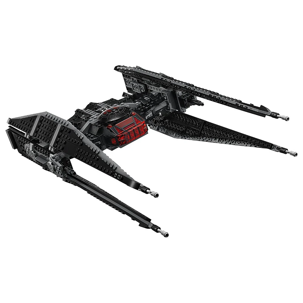 

Конструктор Kylo Ren's TIE Fighter, совместим с 75179 звездами, игрушечные наборы, игрушки для детей