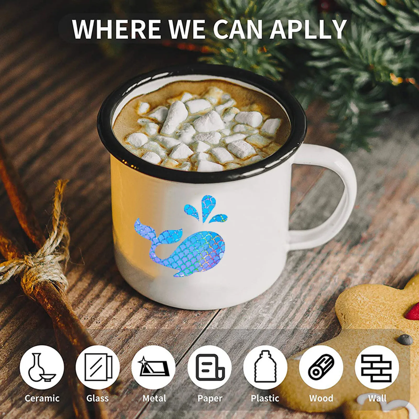 Декоративная пленка с изображением рыбьей чешуи Леопардовый градиент