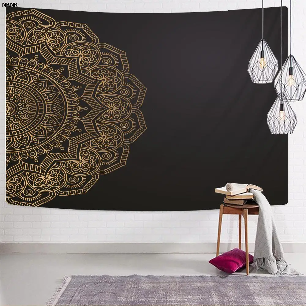 

NKNK Large Tapestry Art Tenture Mandala Creativity Home Tapestrys Wall Hanging Boho decor Witchcraft Printed