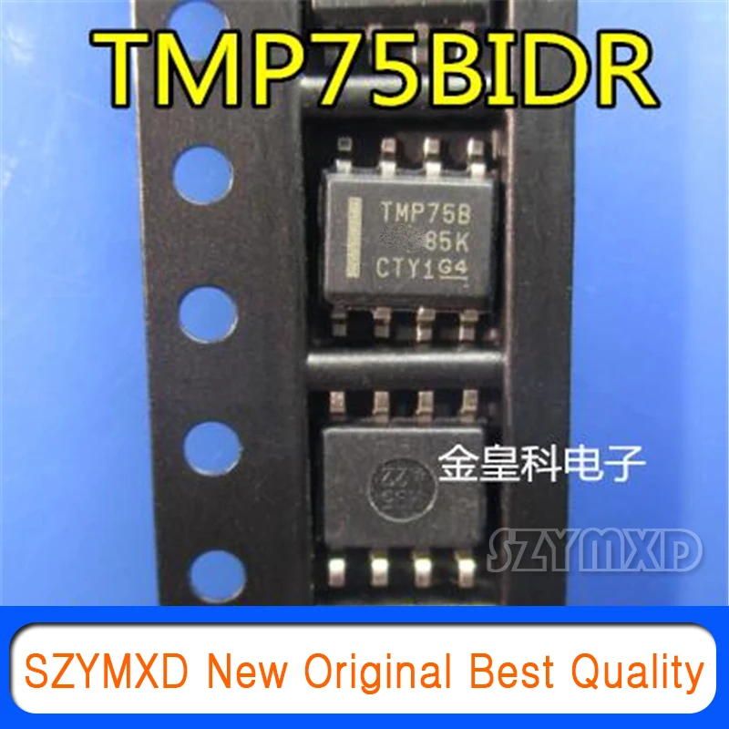 5 шт./лот новый оригинальный TMP75BIDR TMP75B SOP8 1 8 V Цифровой температурный Сенсор чип в