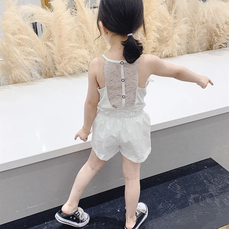 Летний жилет без рукавов для малышей кружевное платье девочек милый | Мать и