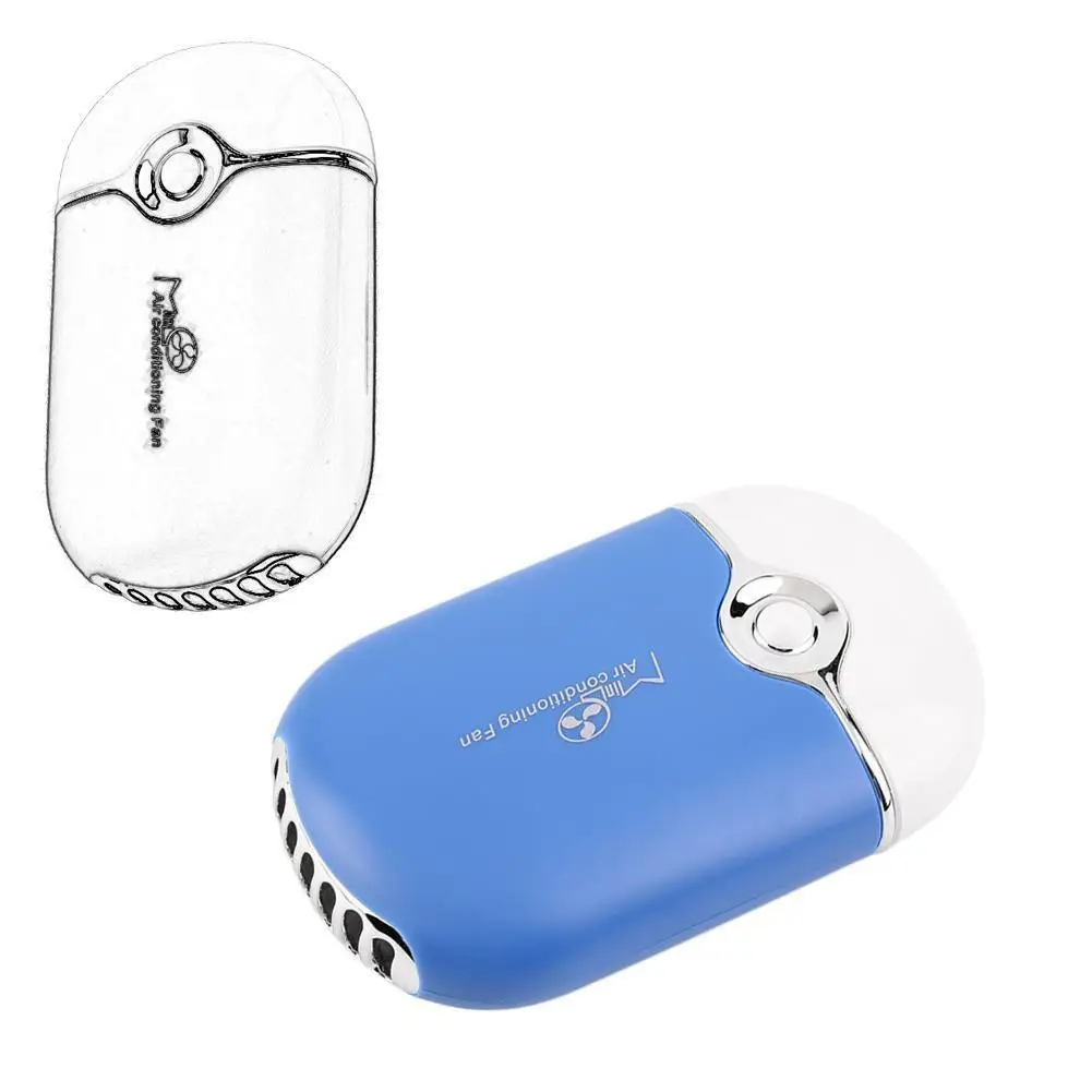 

Summer Pocket USB Mini Fan Air Conditioning Blower Handheld Cooler Cool Fan Charging Fan Handheld Fan Shaped Cute Fan
