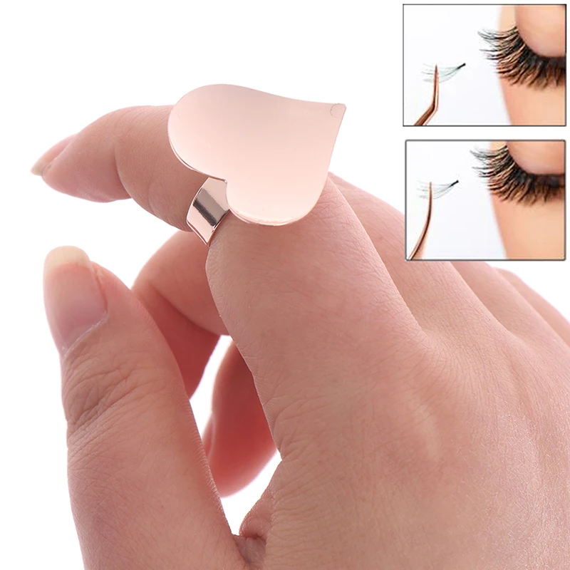 Многоразовый держатель для поддонов золотистого цвета в форме сердца клей