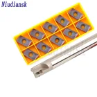 BAP 400R C24 C25 закаленный антивибрационный держатель фрезы 150-300 мм 10 шт. APMT1604 карбидные вставки набор фрезерных токарных инструментов