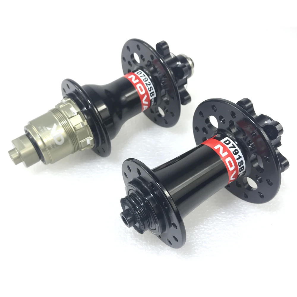 Передняя Ступица дискового тормоза Novatec D791SB D792SB MTB 5 мм x 100 Задняя 9 135 TA thru QR 24H 28H 32H горный велосипед SHM 10s 11s XD