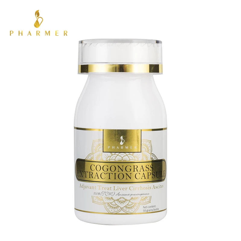 

Pharmer Cogongrass Extraction Capsule, Adjuvant Treat Liver Cirrhosis Ascites, Cure Fatty Liver Disease, no side effect, 50pcs