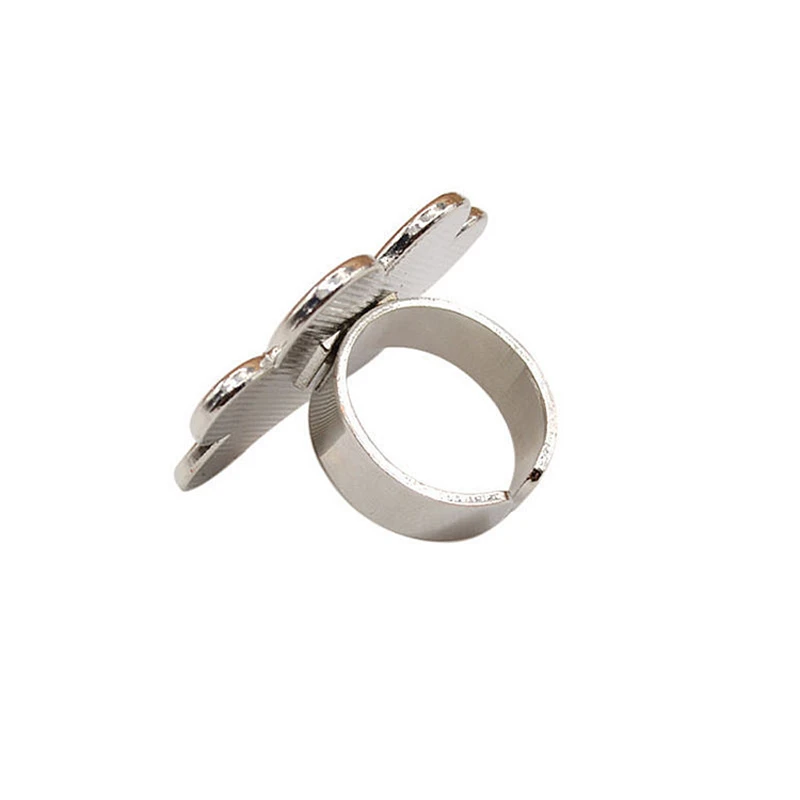 LULAA 1 шт Мини Сплав для дизайна ногтей палец кольцо с палитрой блюдо УФ полка геля