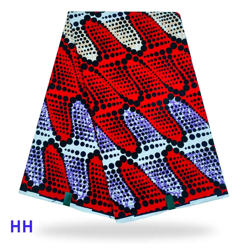 

Big Promotion African Breathable Cotton Fabric Dress African Fabric Hot Selling wax Fabric For Party Dress H210719