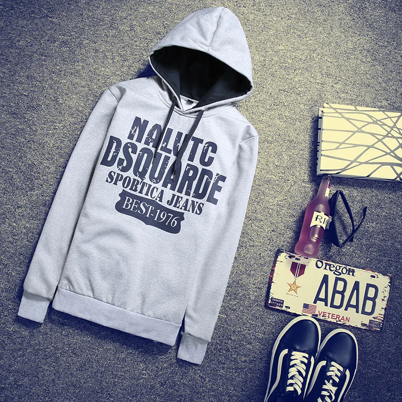 

Men's track suit jogging suit long-sleeved hoodie pants suit sports jogging gym letter printing fashion casual sportswear