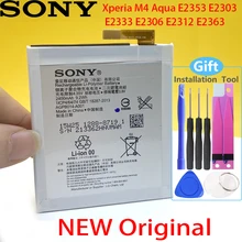 SONY Xperia M4 Aqua E2353 E2303 E2333 E2306 E2312 E2363 AGPB014-A001 Phone 100% Original 2400mA LIS1576ERPC Battery