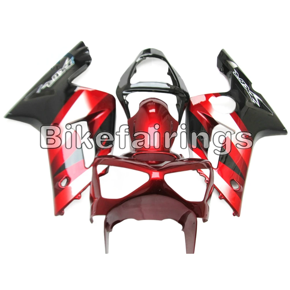 Глубокий Красного и черного цветов снижает кузов комплект для ZX 6R 2003 2004 ZX636R 636 03 04