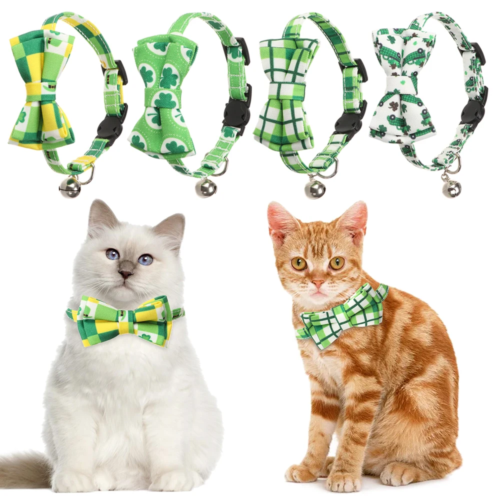 Бандана для собак на День Св. Патрика треугольный шарф бандана домашних животных