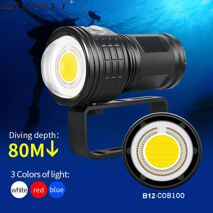 Светодиодный подводсветильник светильник онарь для погружения с COB матрицей