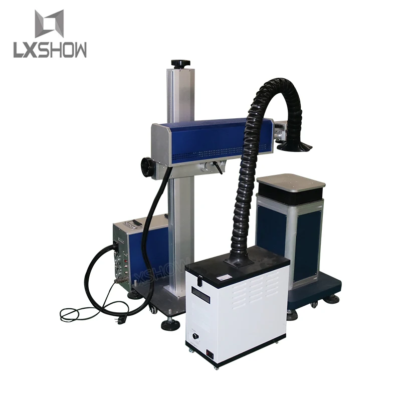 China cnc Co2 laser marking for leather cutting 20w 30w portable machine | Инструменты