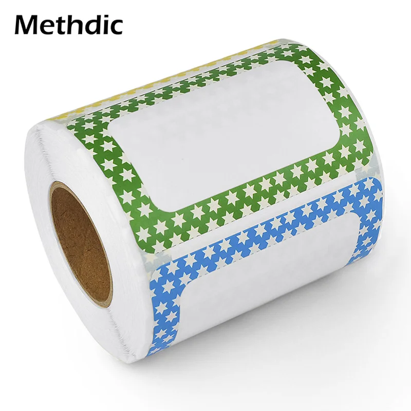 500 шт./рулон водонепроницаемые наклейки для детей и взрослых | Канцтовары офиса