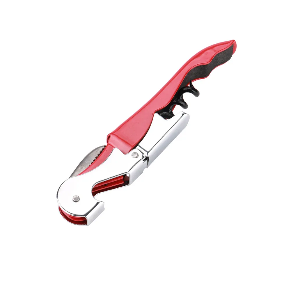 1pc Portable MultiFunction Can Opener Stainless Steel Cork Screw Corkscrews Cutter Wine Bottle Cap Kitchen Tools F1126 | Дом и сад