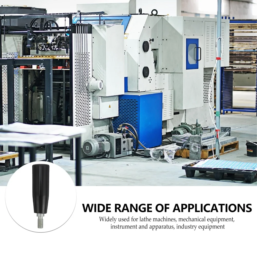 

4pcs Revolving Handle Lathe Crank Handle Thread Handle Grip Rotating Handles