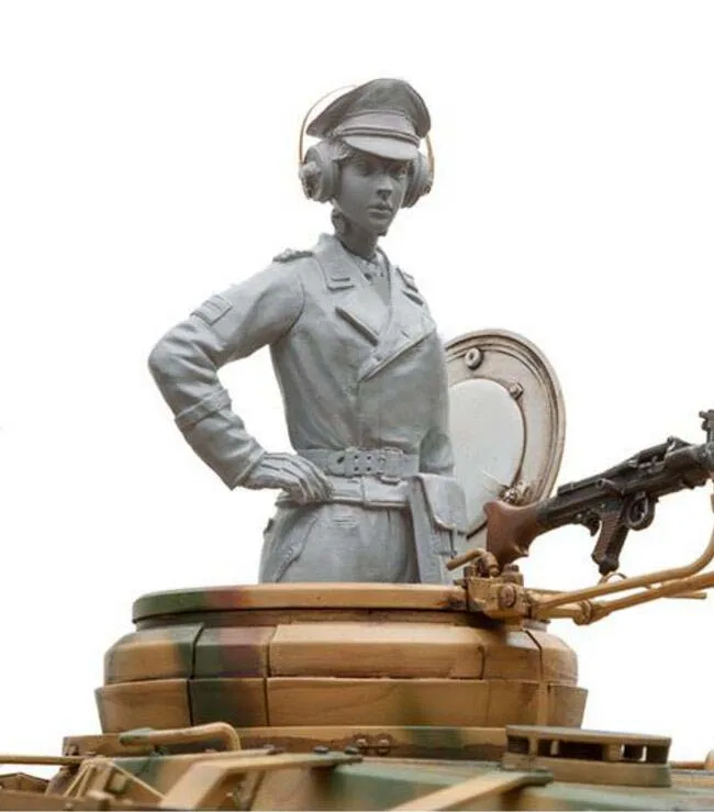 1/16 смола фигура строительный Комплект женский танкер|Наборы для сборки моделей| |