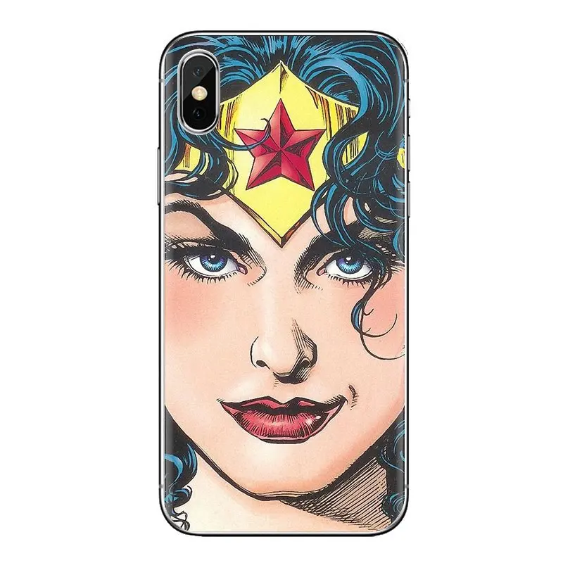 Для Xiao mi 6 A1 Max x 2 5X 6X Red Note 5 5A 4X 4A A4 4 3 Plus Pro прозрачные мягкие чехлы Чехлы dc Wonder Woman |