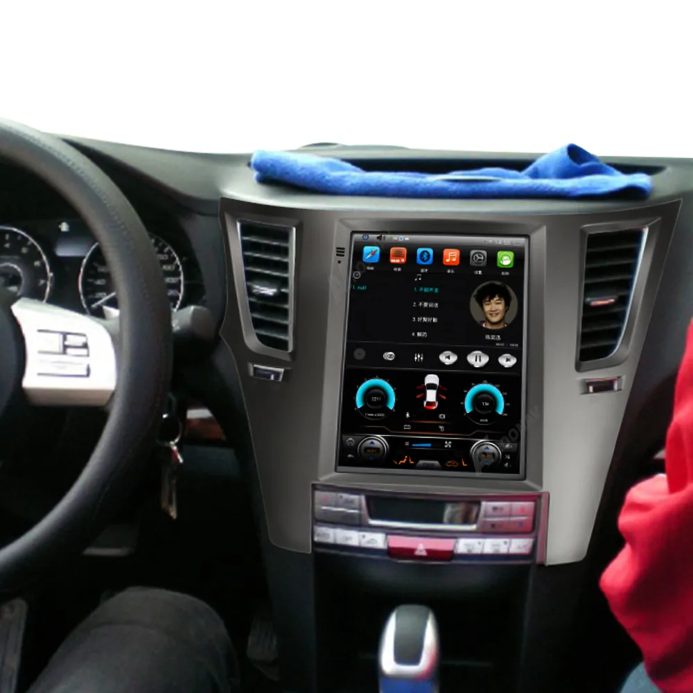 

2 din Android car stereo autoradio Tesla style for Subaru Outback car radio multimedia player GPS navi head unit