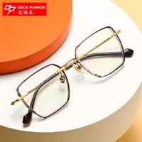 new glasses frame with myopic glasses option degrees anti blue ray glasses frame full rim frame plain glasses