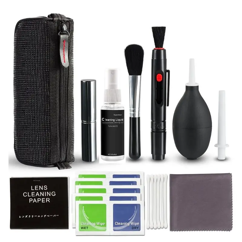 

DSLR Camera Cleaning Kit Profession Digital Camera Cleaning Kit Lens Cleaning Tool with Carrying Case