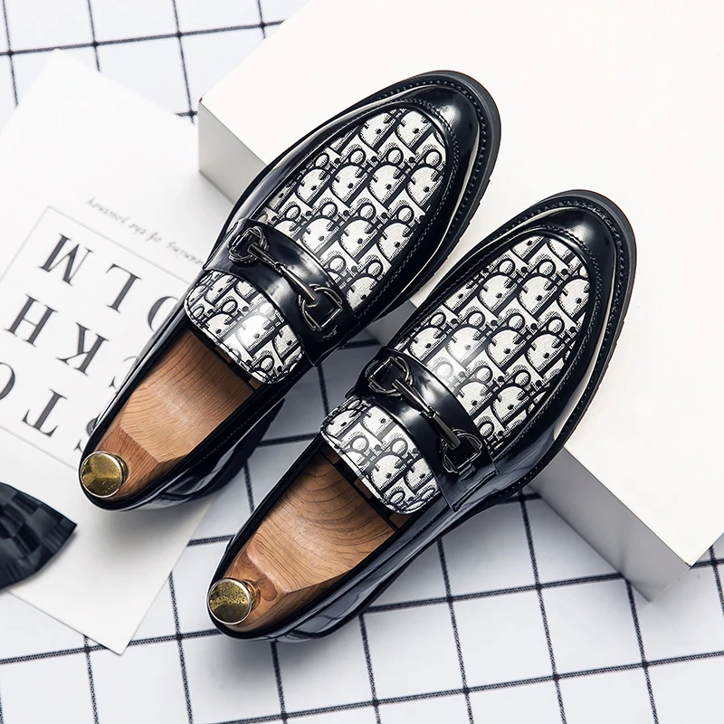 

Мокасины мужские кожаные, натуральная кожа, классические, Роскошные Формальные, коричневые, большие размеры