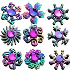 Яркий ручной Спиннер Gyro, игрушки для снятия стресса, металлический спиральный Спиннер