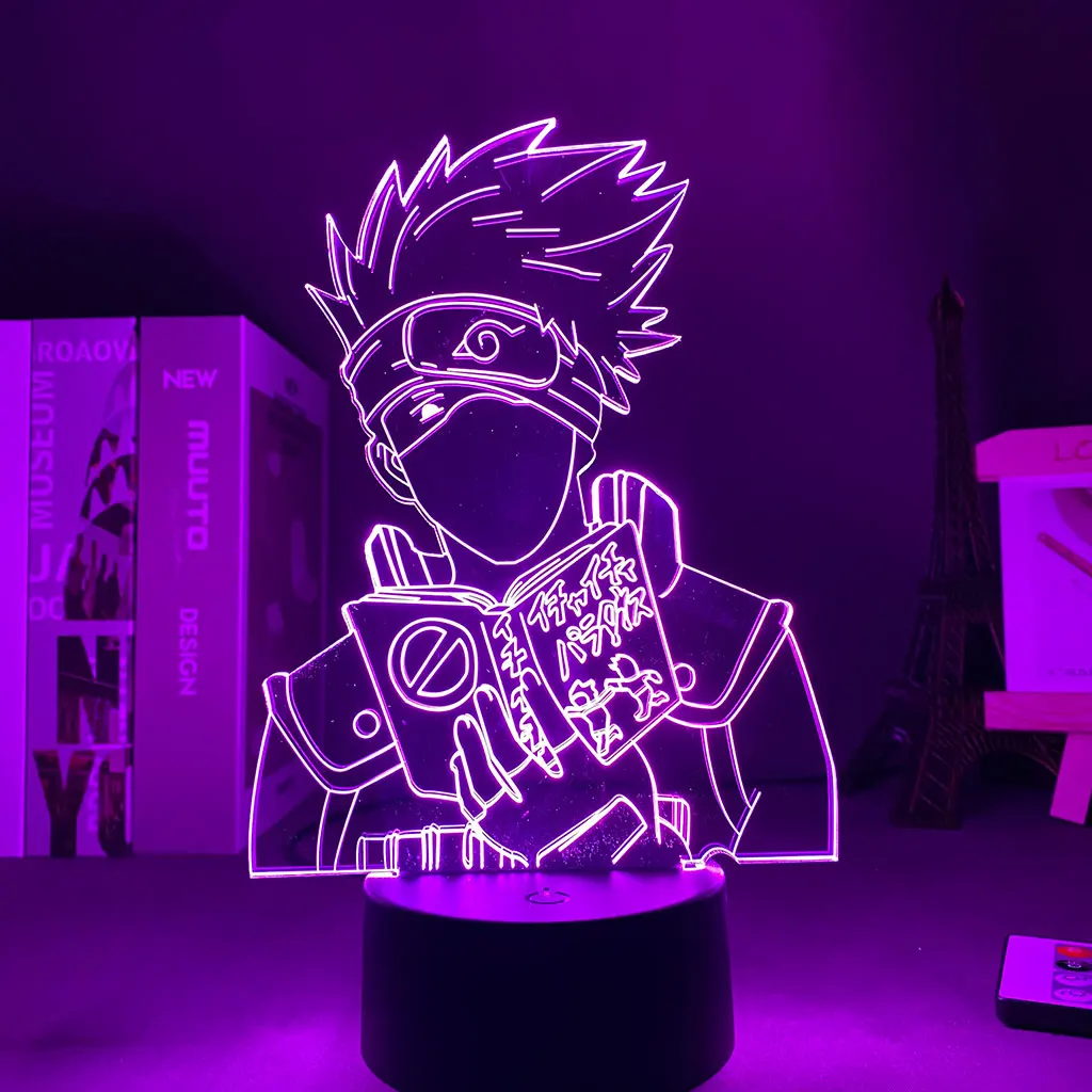 Сенсор светильник аниме Рисунок Naruted производства компании &quotKakashi&quot Хатаке Icha