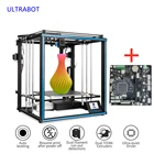3D-принтер Tronxy X5SA 2E, устройство для самостоятельной сборки, с низким уровнем шума, с функцией возобновления печати после сбоя питания, сенсорный экран для материнской платы