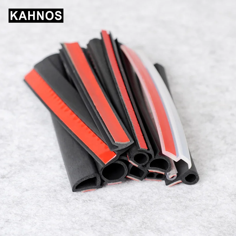 

10cm sample 12 type car seal soundproof rubber sealing