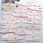 EN Новое богемное ожерелье простое колье-ошейник, женское модное ожерелье с бусинами y2k для вечерние, пляжа, модные украшения ручной работы