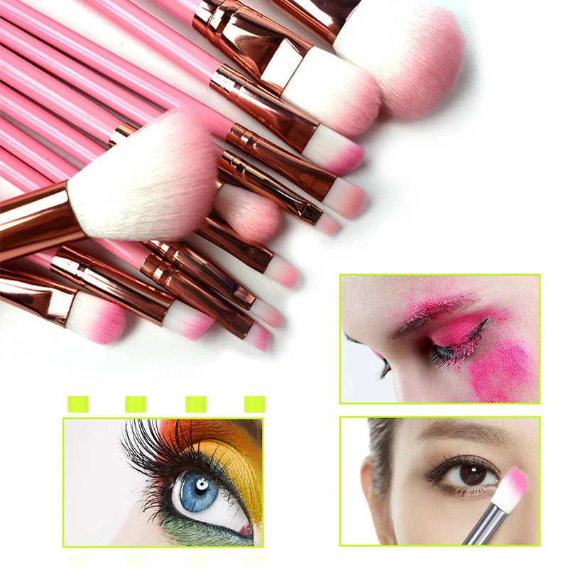

New 12Pcs Makeup Brushes Set Eye Shadow Foundation Powder Eyelash Lip Make Up Brush Cosmetic Beauty Tool with Box