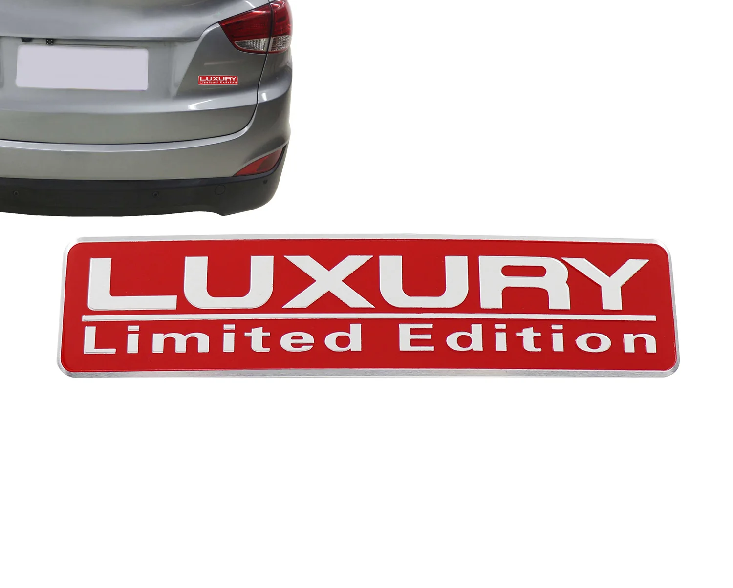 Красная Роскошная Ограниченная серия для автомобильного крыла багажника Крышка