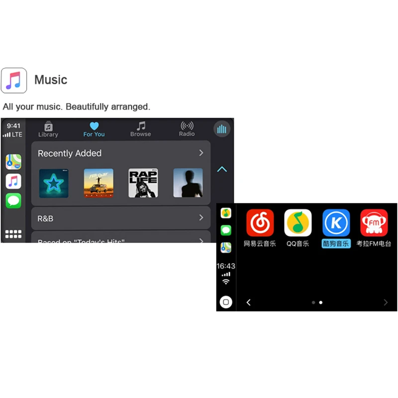 Автомобильная Ai Box беспроводная Apple CarPlay Android авто для BMW 1/2/3/4/5/6/7/Series Z4 CCC CIC NBT умная