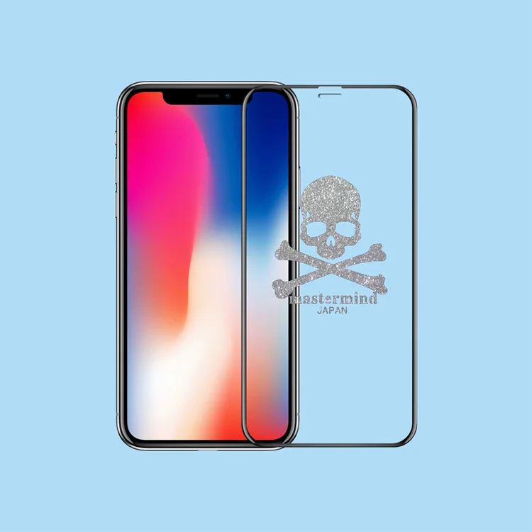 Закаленное стекло пленка для Iphone 11 pro Max X XS XR милый экран протектор шаблон дисплей защита для Iphone Xs max защитный - Цвет: as the picture show