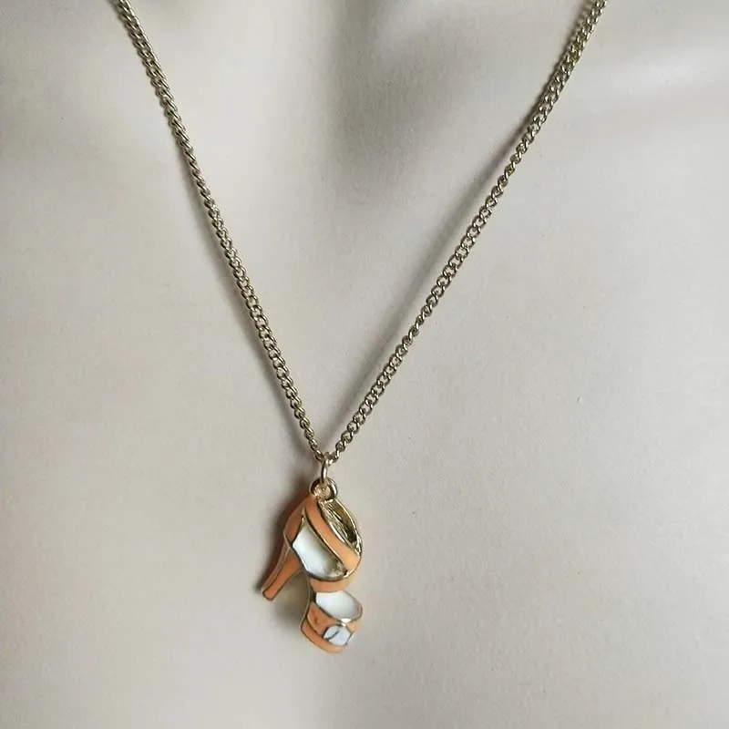 Женское Ожерелье на высоком каблуке в этническом стиле 3 цвета|Ожерелья с