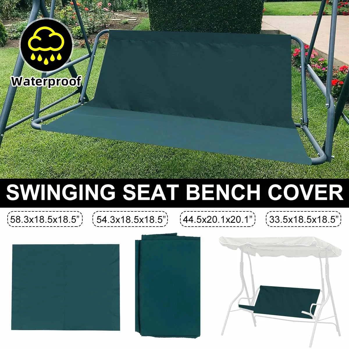 4 вида цветов 3-х местный водонепроницаемый чехол для качелей Сменный Чехол