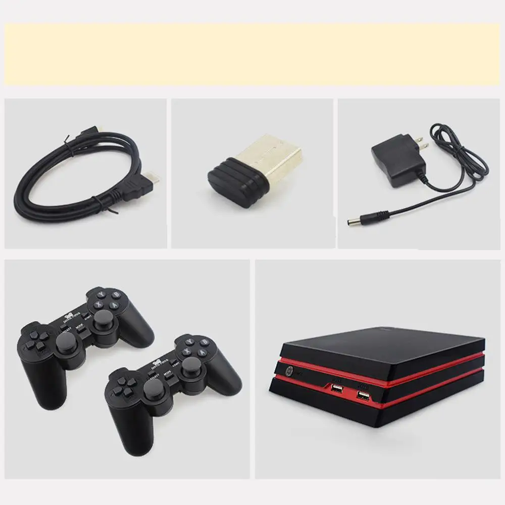 Игровая консоль с 2,4G беспроводной контроллер HDMI видео игровая консоль 600 классические игры для GBA family tv Ретро игры