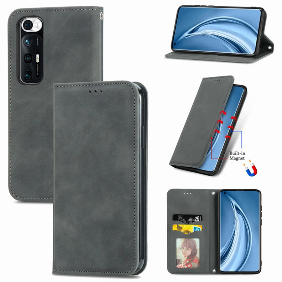 

For Xiaomi 10S 5G Luxury Leather Wallet Case Mi 10S 10 S Magnetic Card Book Fundas Mi 10S S10 Flip Case Xiaomi 10S Stand Cover